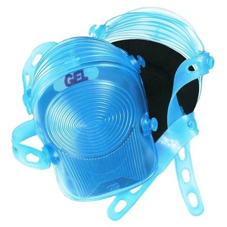 CLC WORK GEAR NonMarring Knee Pad, PVC Cap, EVA Gel Foam Pad, Button and Loop Closure G361